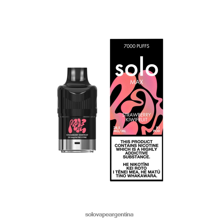 kiwi fresa Solo MAX vaina 4HNV8V74 | Solo Vape Precio