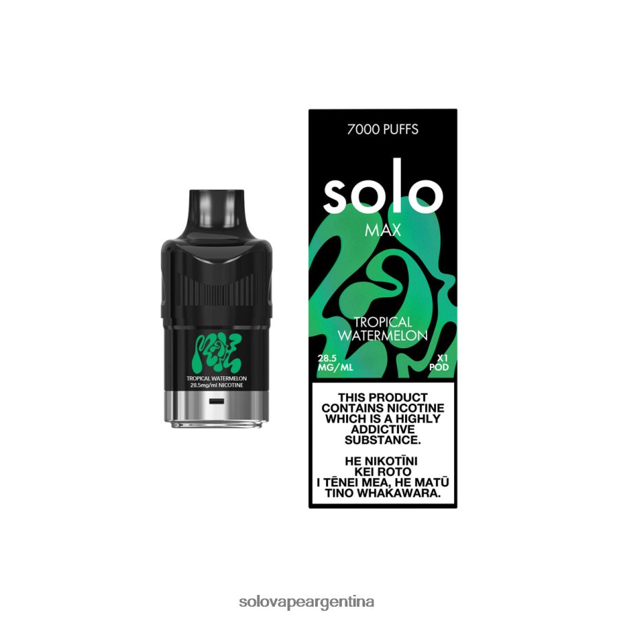 sandia tropical Solo MAX vaina 4HNV8V82 | Solo Vape Argentina