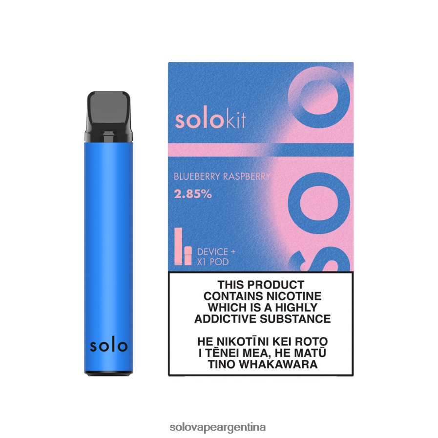 frambuesa arándano Solo kit de cápsulas 4HNV8V43 | Solo Vape Near Me