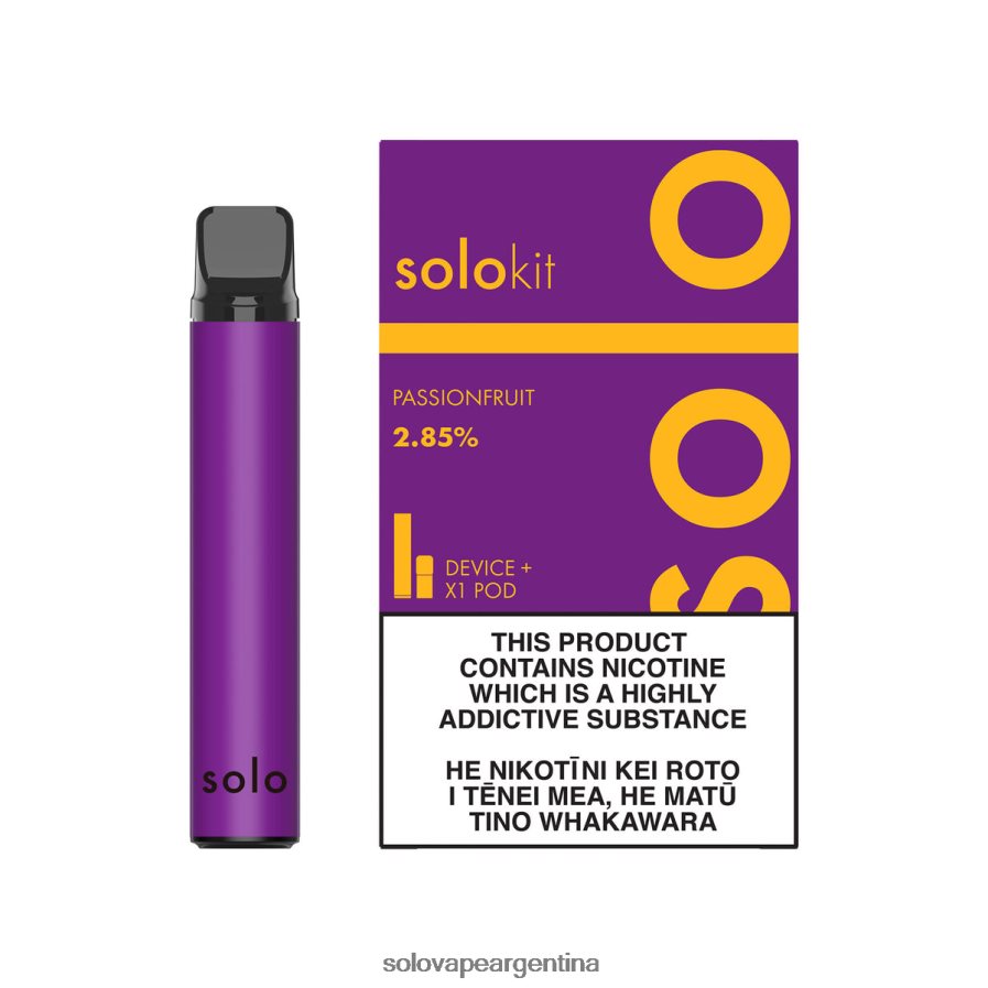maracuyá Solo kit de cápsulas 4HNV8V42 | Vape Solo Flavours