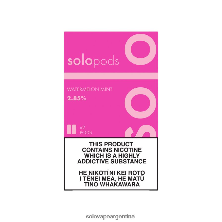 sandia menta Solo paquete de 2 cápsulas de repuesto 4HNV8V61 | Solo Vape Near Me