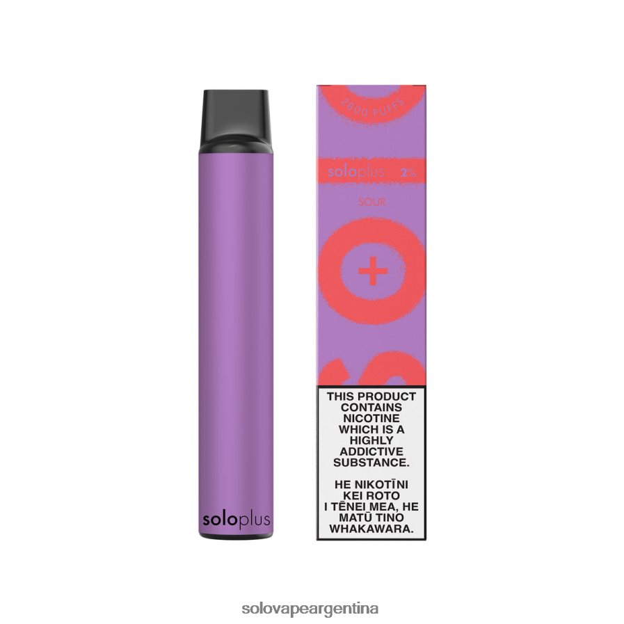agrio Solo Plus vaporizador desechable 4HNV8V25 | Solo Vape Near Me