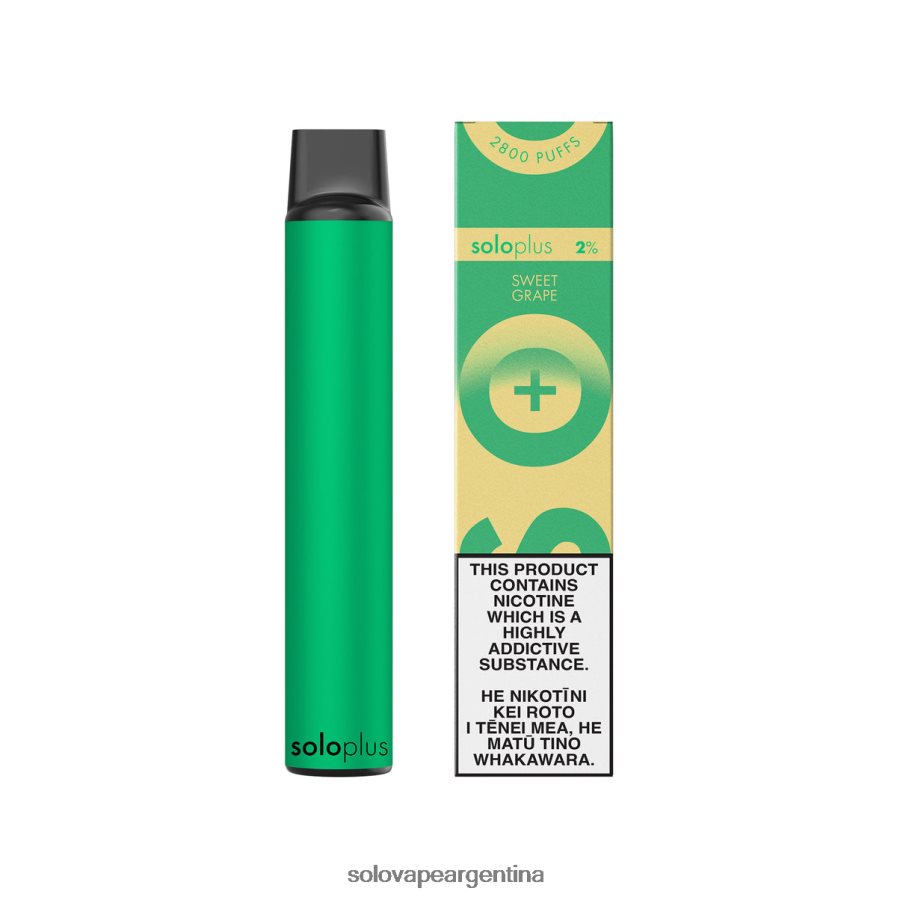 uva dulce Solo Plus colección paraíso vape desechable 4HNV8V40 | Solo Vape Tienda