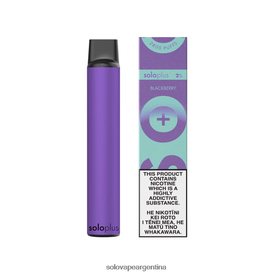 zarzamora Solo Plus colección paraíso vape desechable 4HNV8V38 | Solo Vape Precio