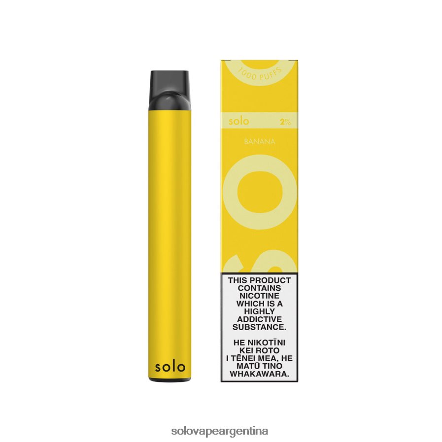 banana Solo vaporizador desechable 4HNV8V11 | Solo Vape Precio