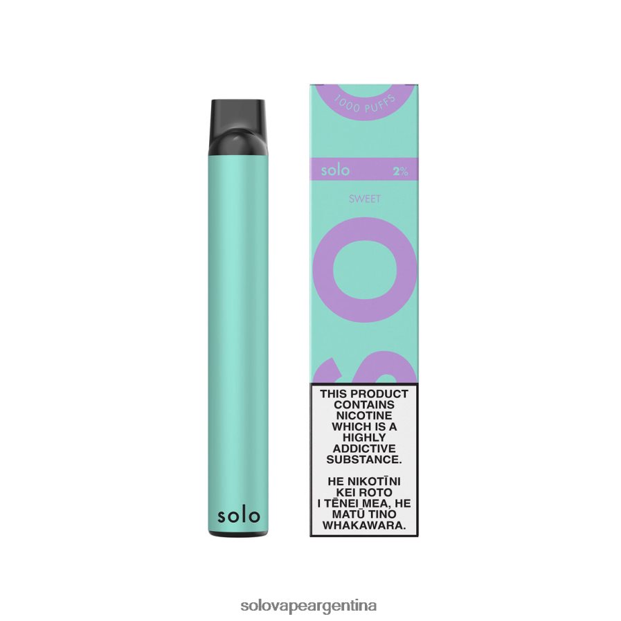 dulce Solo vaporizador desechable 4HNV8V10 | Solo Vape Argentina