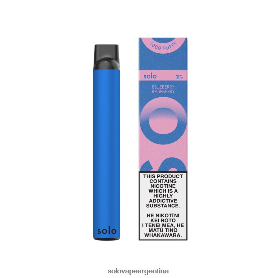 frambuesa arándano Solo colección paraíso vape desechable 4HNV8V19 | Solo Vape Argentina
