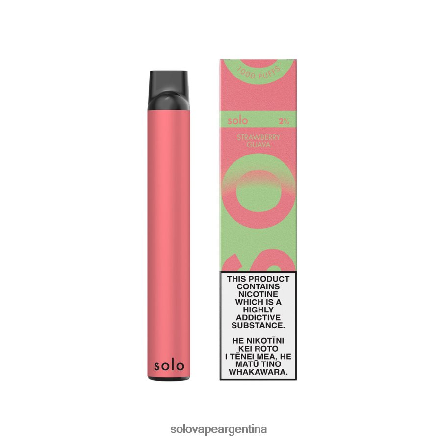 guayaba fresa Solo colección paraíso vape desechable 4HNV8V21 | Solo Vape Comprar