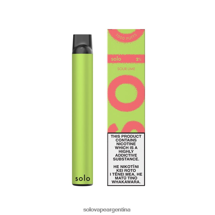 lima agria Solo vaporizador desechable 4HNV8V18 | Solo Vape Review