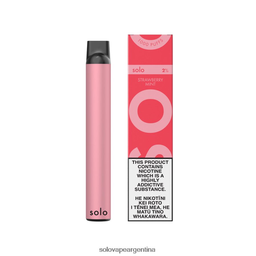 menta fresa Solo vaporizador desechable 4HNV8V4 | Solo Vape Tienda