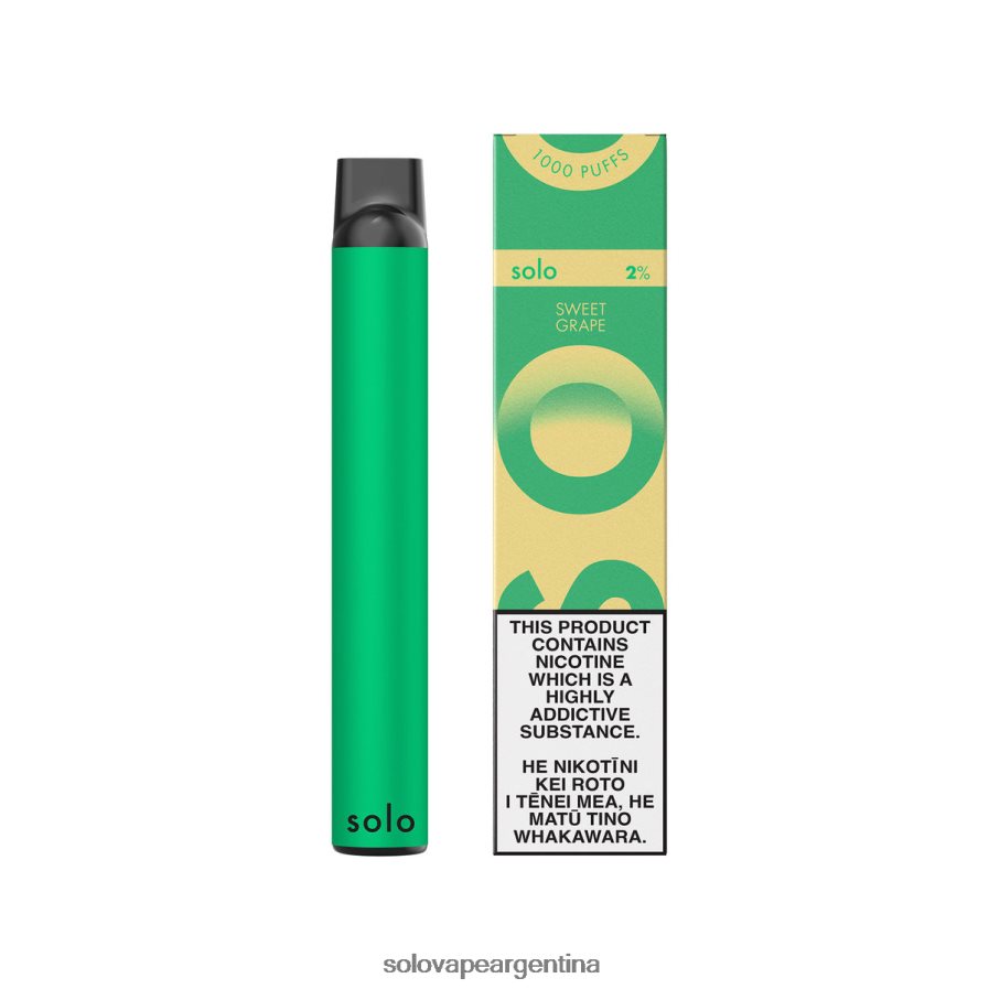 uva dulce Solo colección paraíso vape desechable 4HNV8V20 | Solo Vape Precio