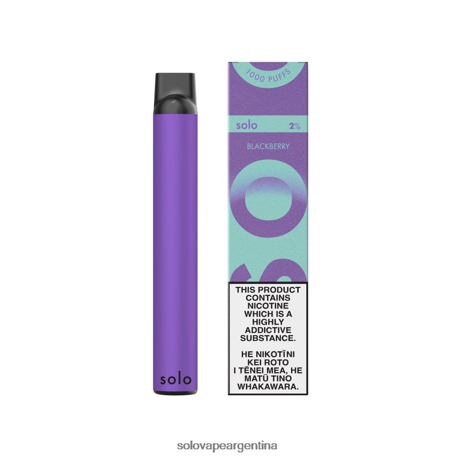 zarzamora Solo colección paraíso vape desechable 4HNV8V22 | Solo Vape Tienda